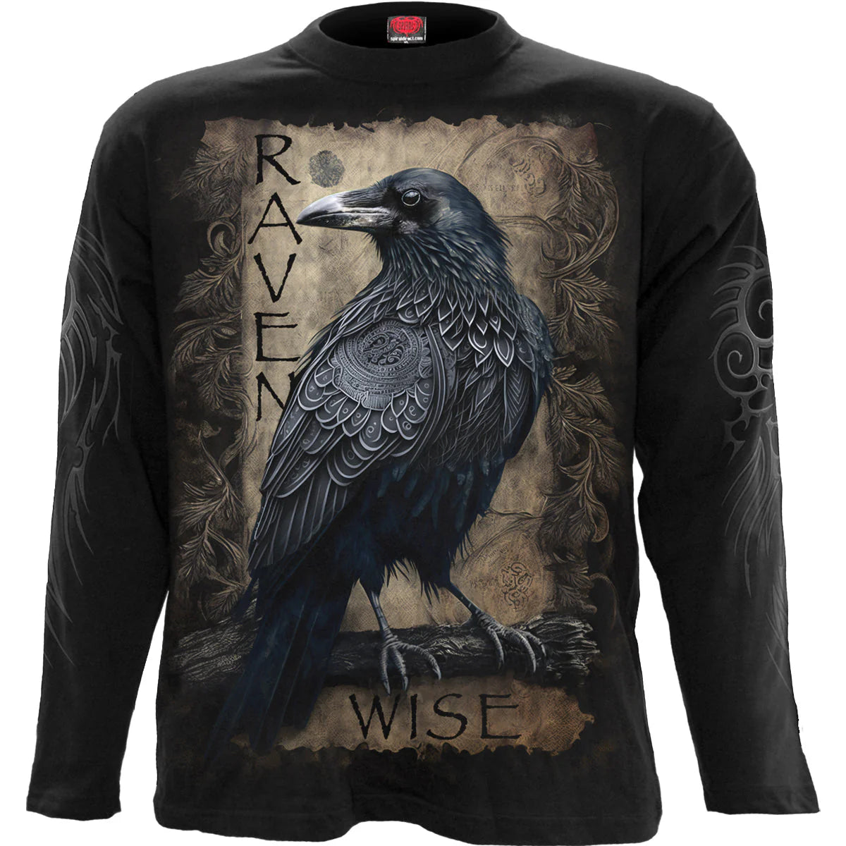 RAVEN WISE - SPIRAL - LONGSLEEVE T-SHIRT