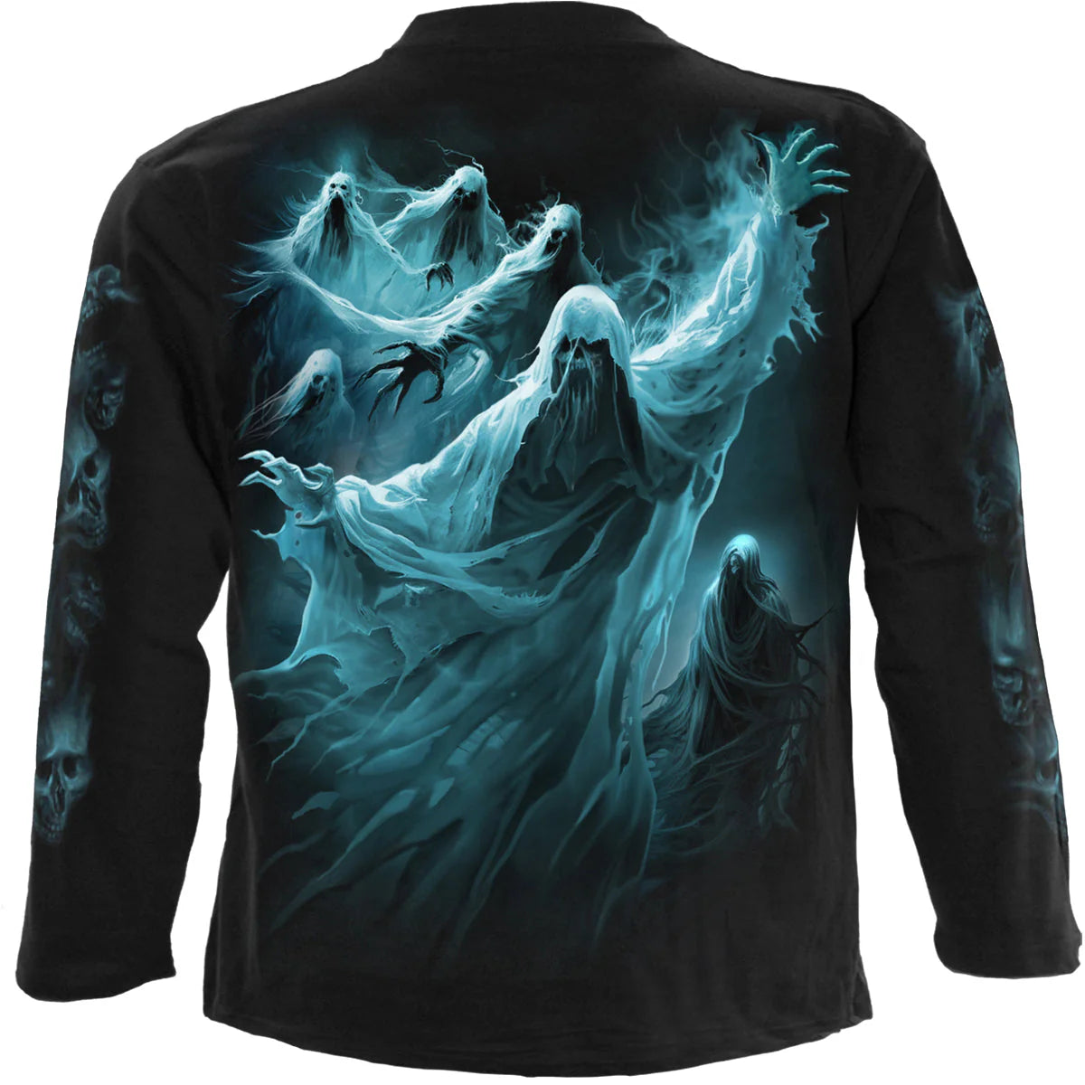 SPIRAL - GHOST SKULL - LONGSLEEVE T-SHIRT