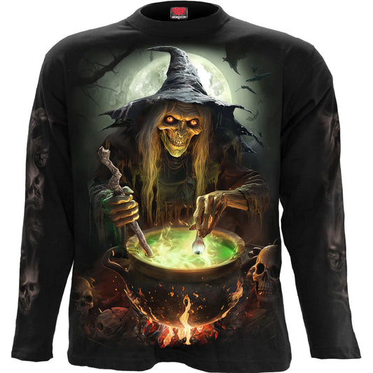 WITCH'S BREW - SPIRAL - LONGSLEEVE T-SHIRT