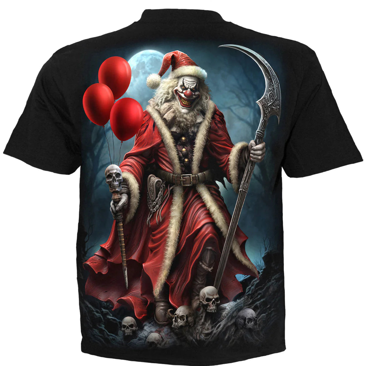 SANTA CLOWN - SPIRAL - T-SHIRT