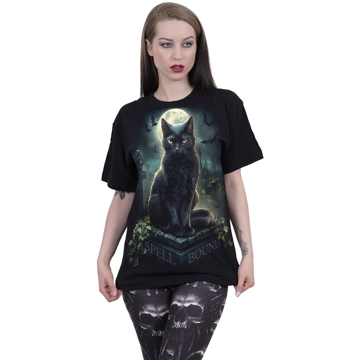 SPIRAL - SPELL BOUND - FRONT PRINT T-SHIRT