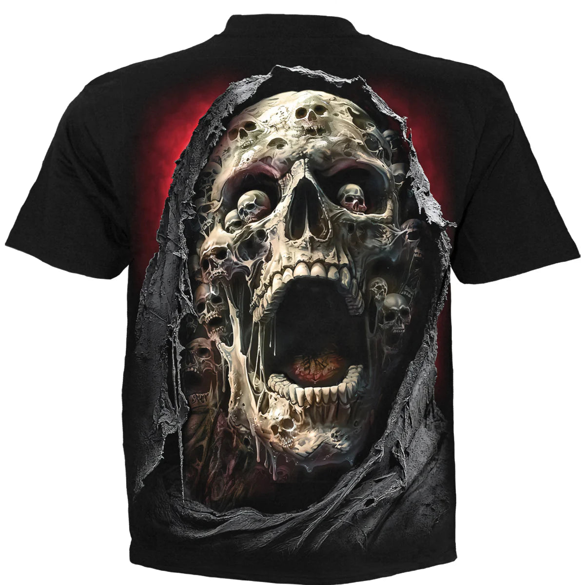 SCREAMING DEATH - SPIRAL - T-SHIRT BLACK