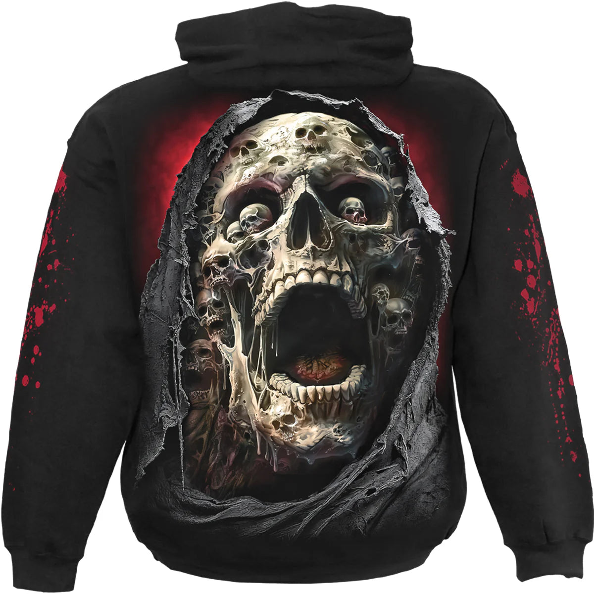 SCREAMING DEATH - SPIRAL - HOODY BLACK