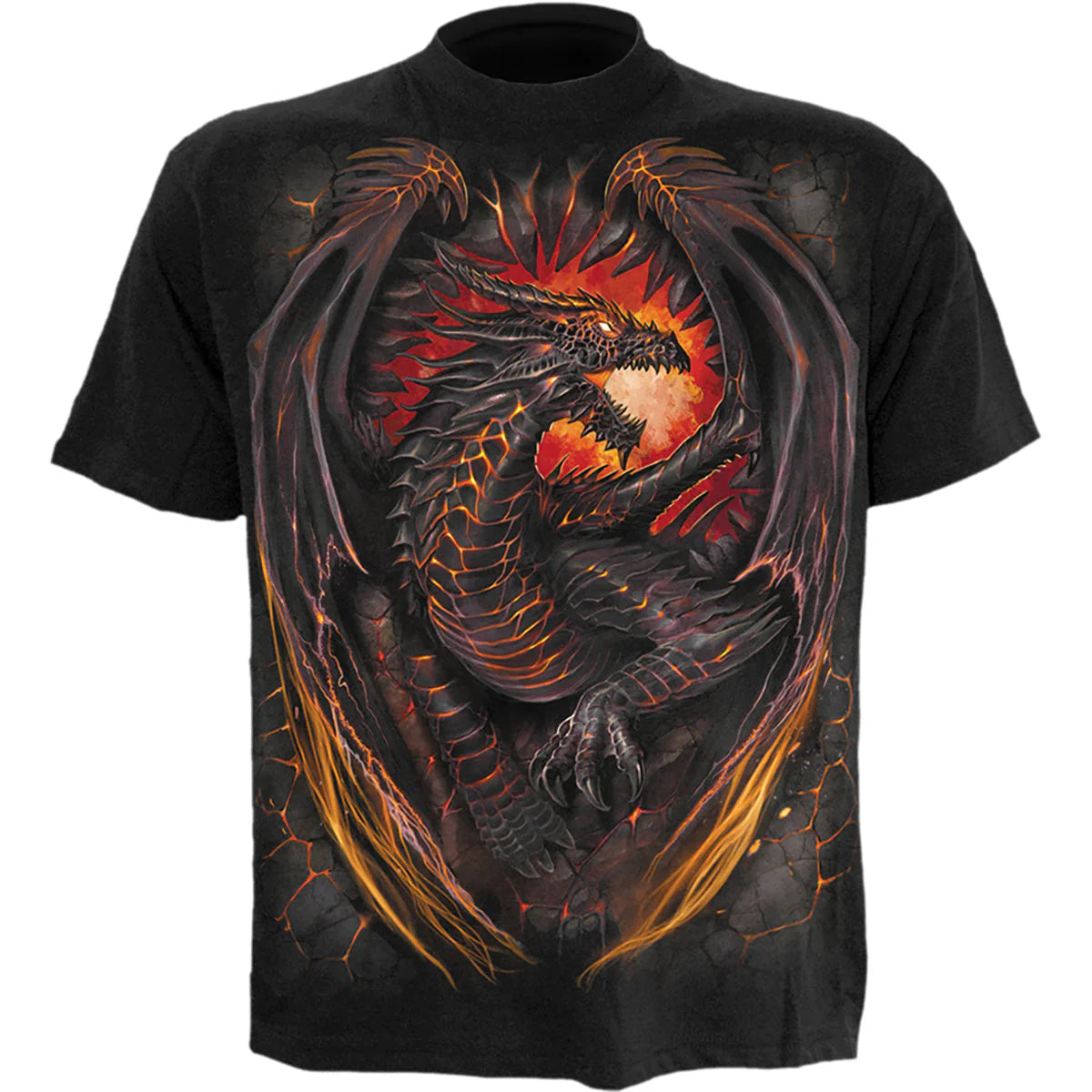 DRAGON FURNACE - SPIRAL - KIDS T-SHIRT