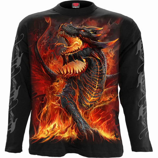 DRACONIS - SPIRAL - LONGSLEEVE T-SHIRT