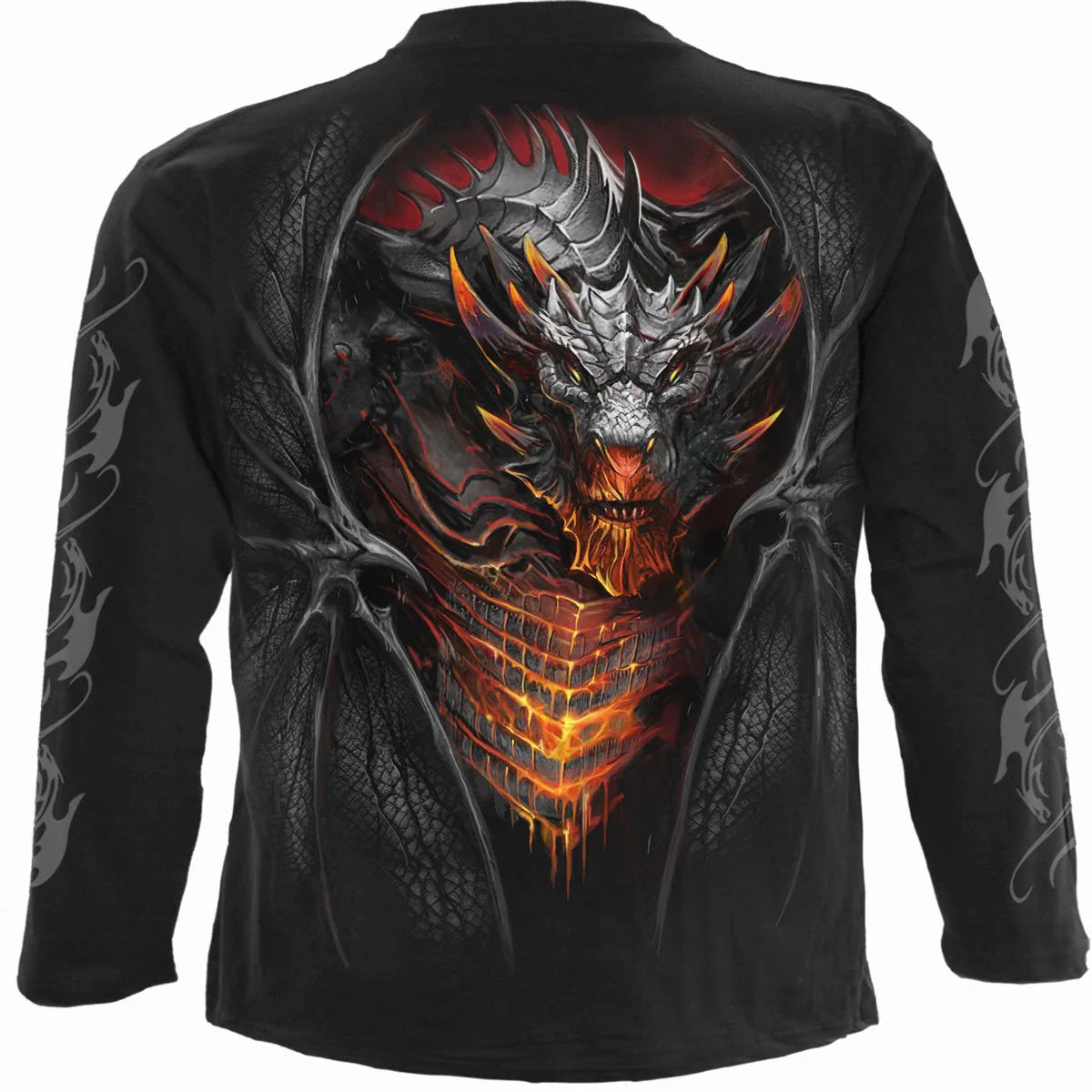 DRACONIS - SPIRAL - LONGSLEEVE T-SHIRT