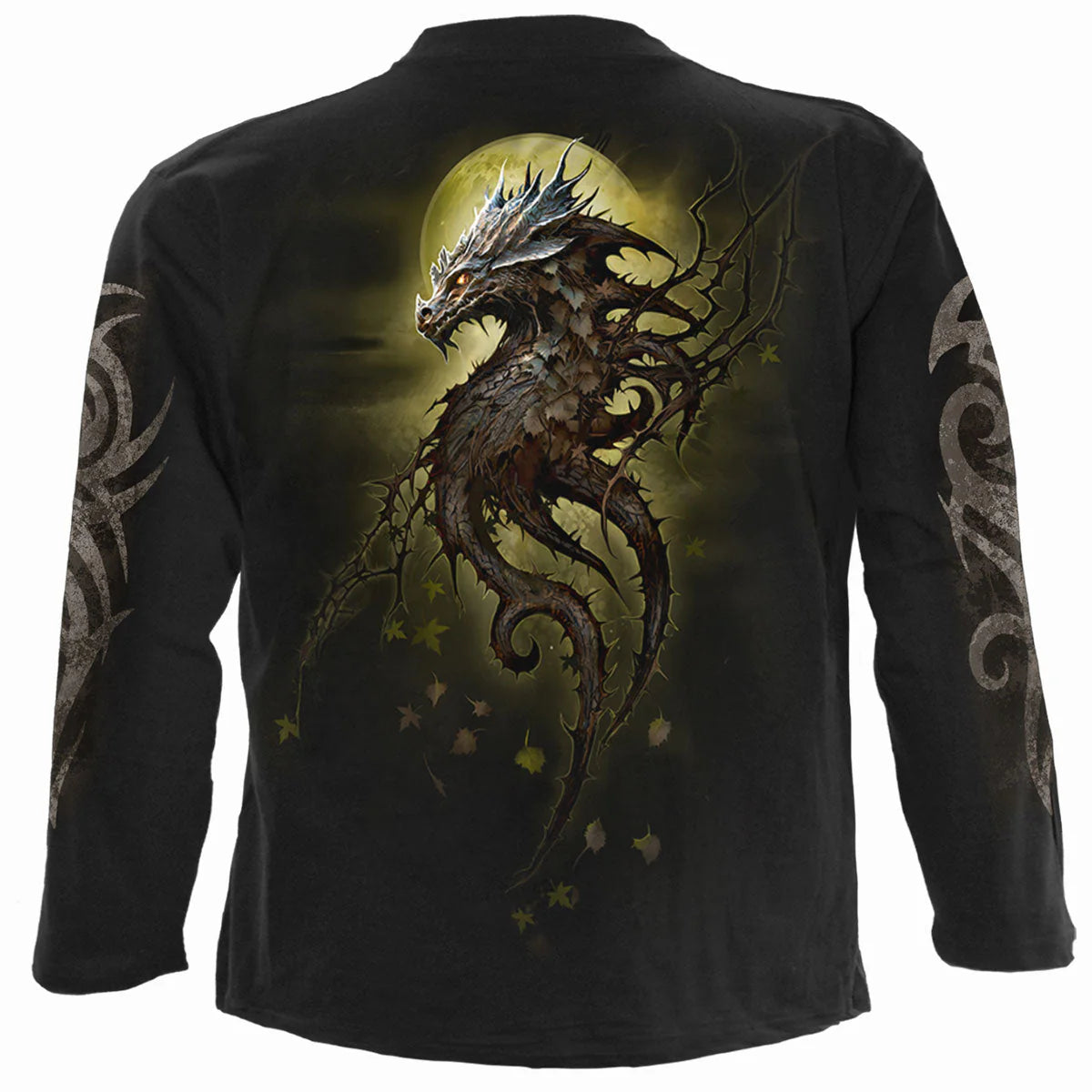 OAK DRAGON - SPIRAL - LONGSLEEVE T-SHIRT
