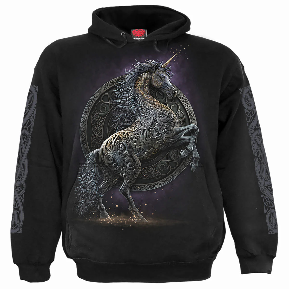 CELTIC UNICORN - SPIRAL - HOODIE