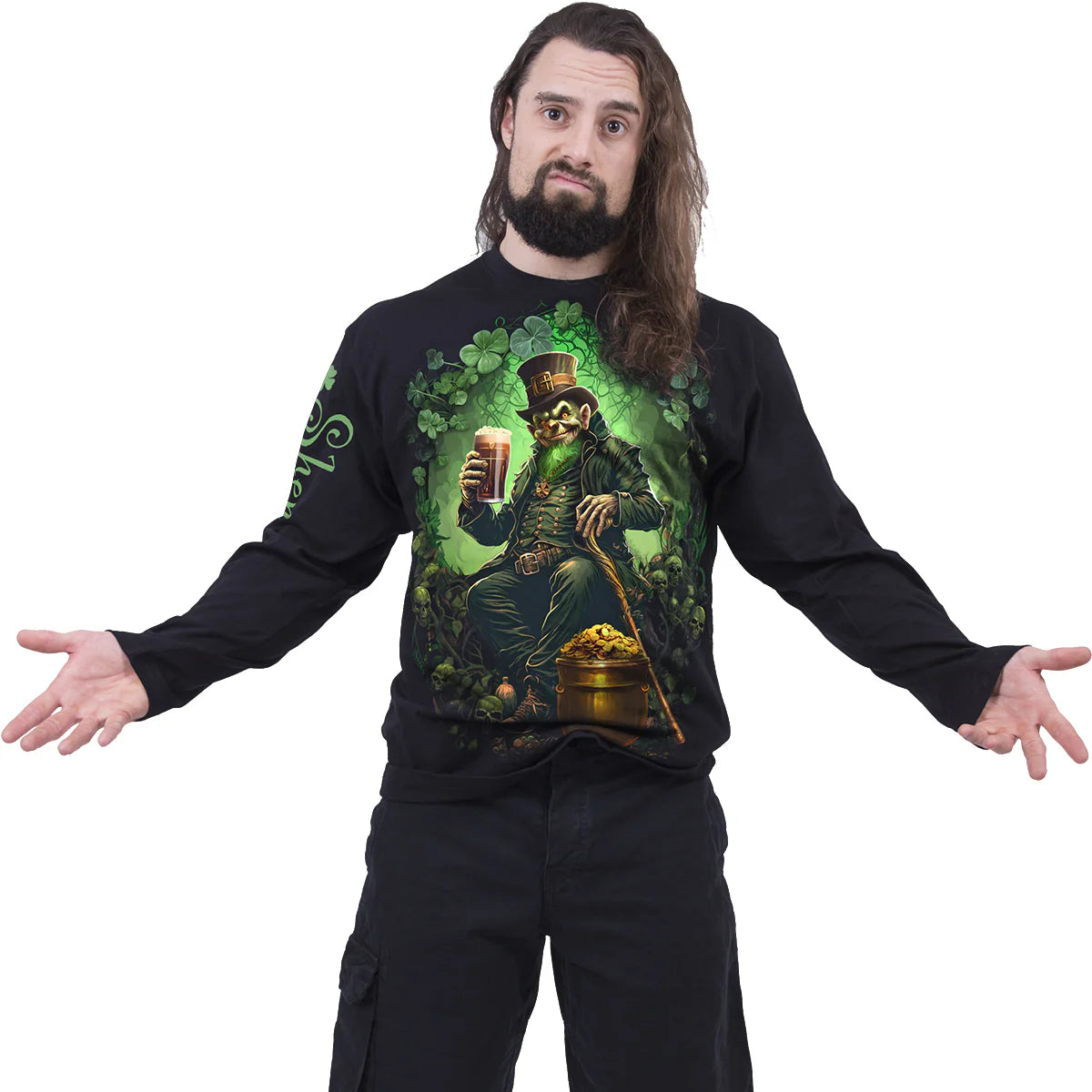 SHENANIGANS - SPIRAL - LONGSLEEVE T-SHIRT