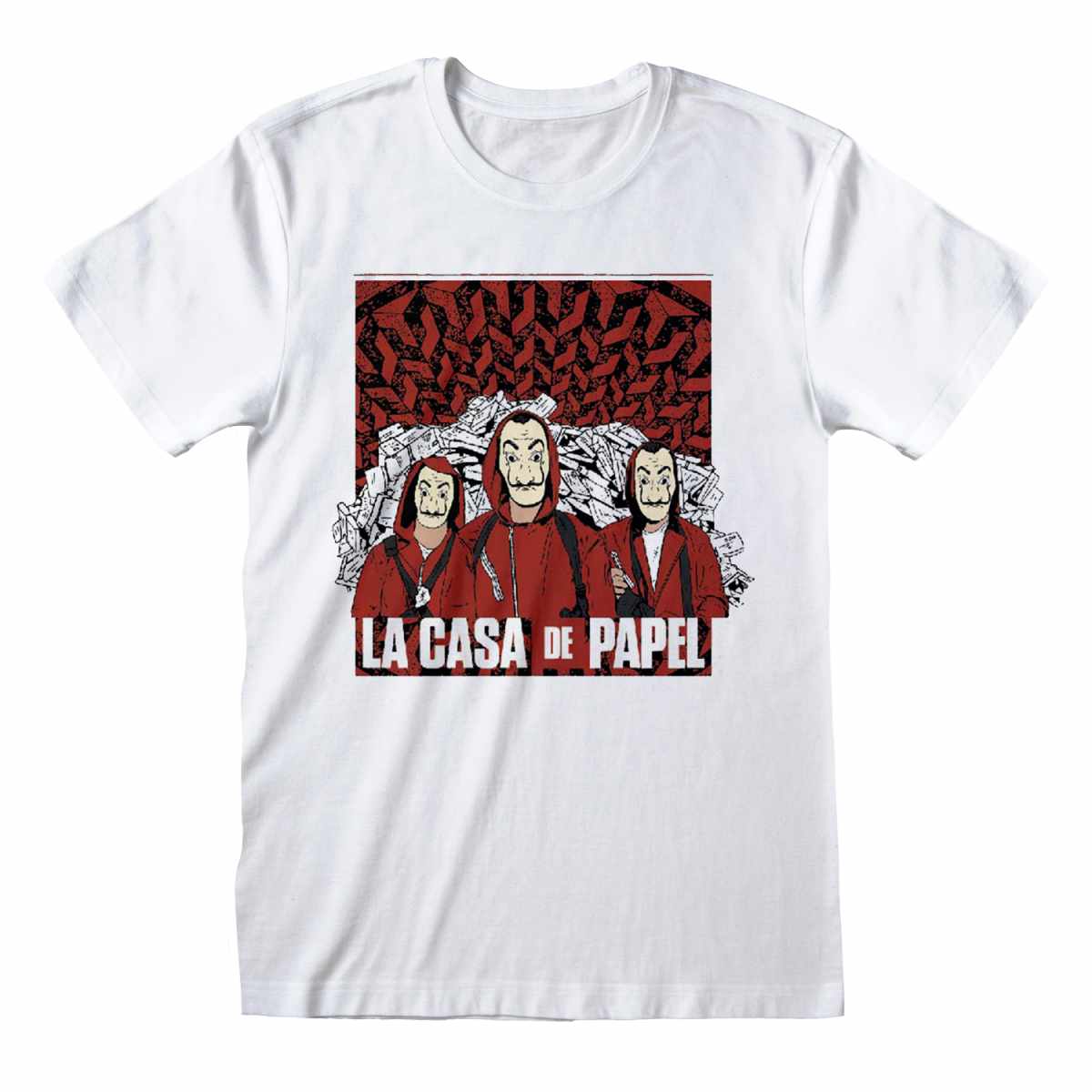 MASK AND BLOCK - LA CASA DE PAPEL - T-SHIRT