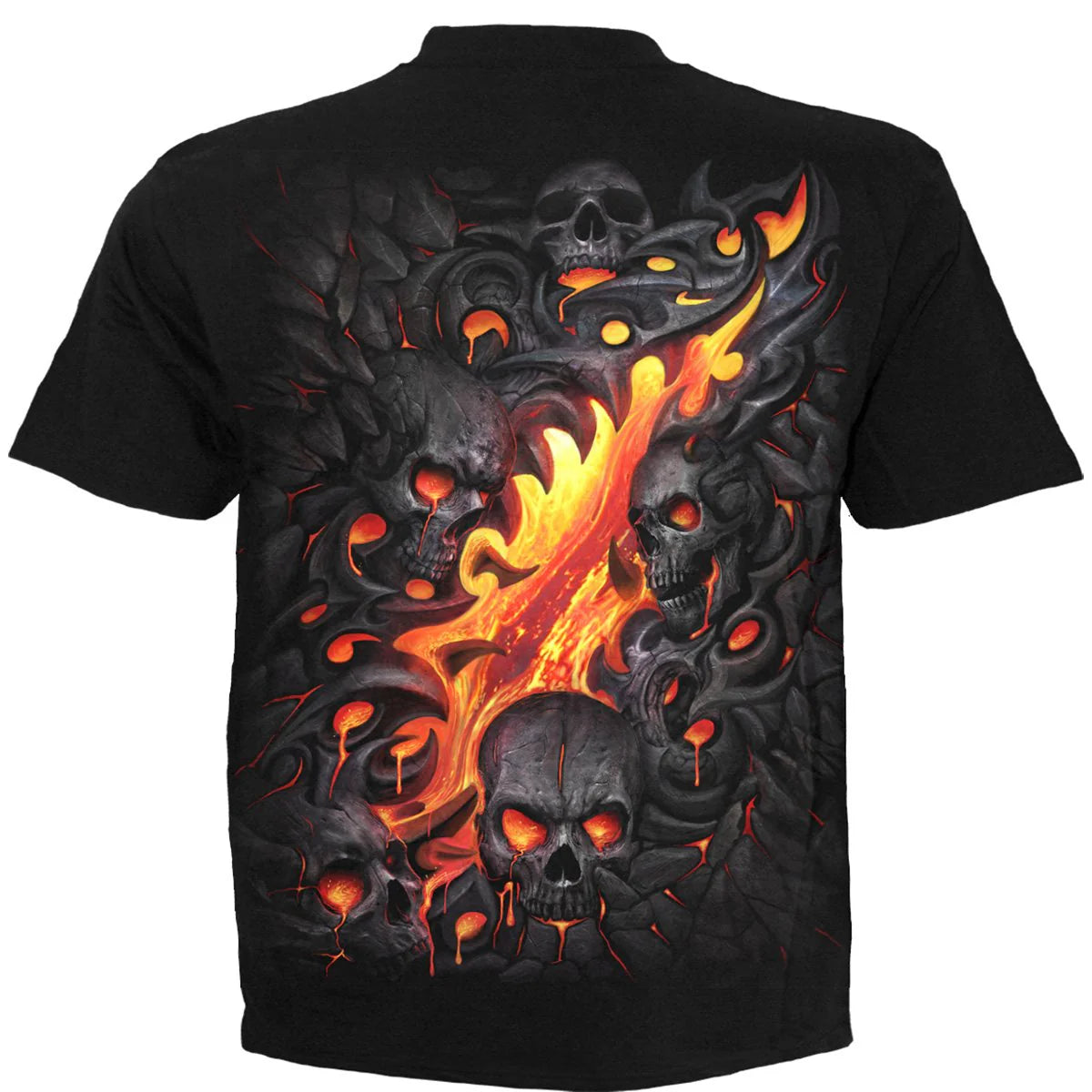 SKULL LAVA - SPIRAL - T-SHIRT
