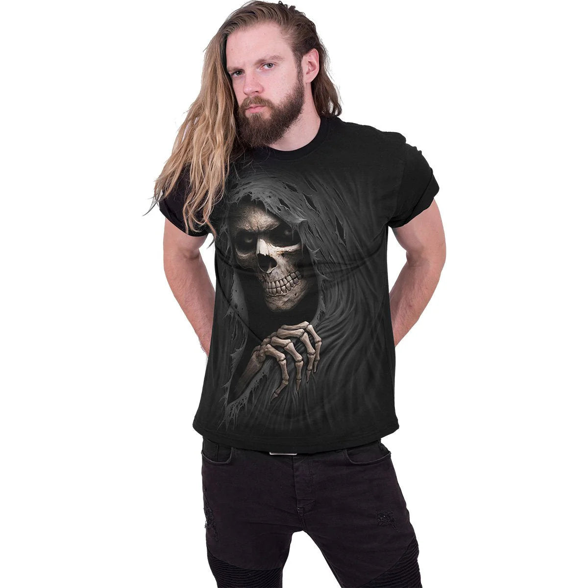GRIM RIPPER - SPIRAL - T-SHIRT