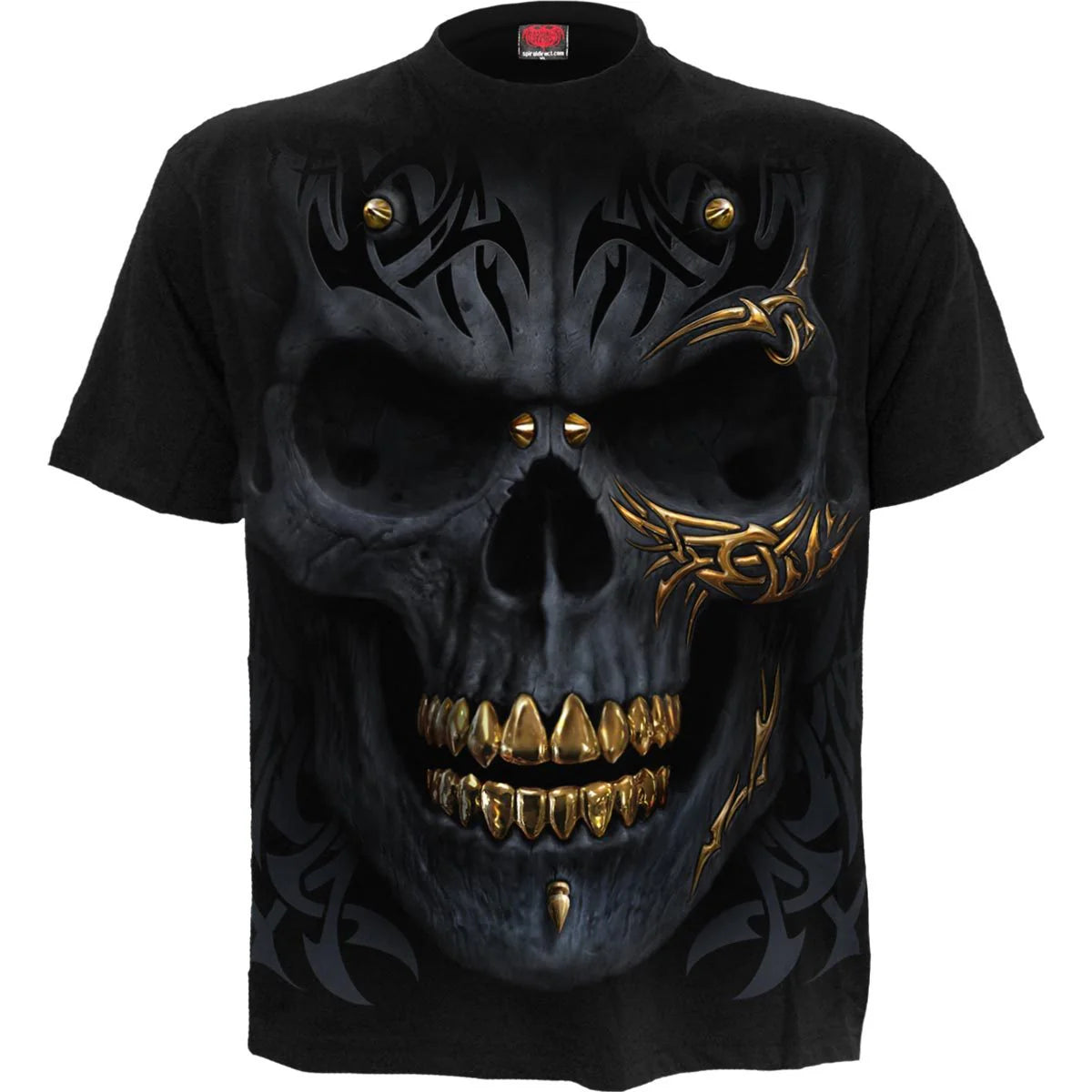 BLACK GOLD - SPIRAL - T-SHIRT