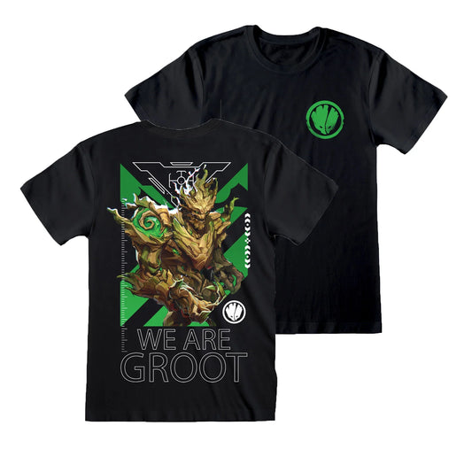 Official Marvel Rivals Groot T-Shirt – Comic Graphic Tee for Adult & Marvel Fans