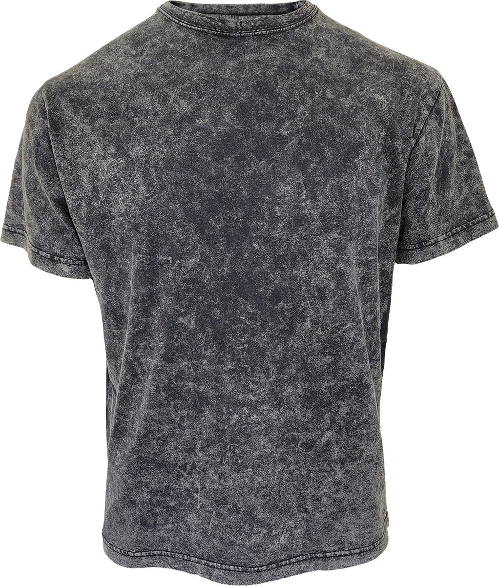 URBAN FASHION - SPIRAL - ACID WASH T-SHIRT