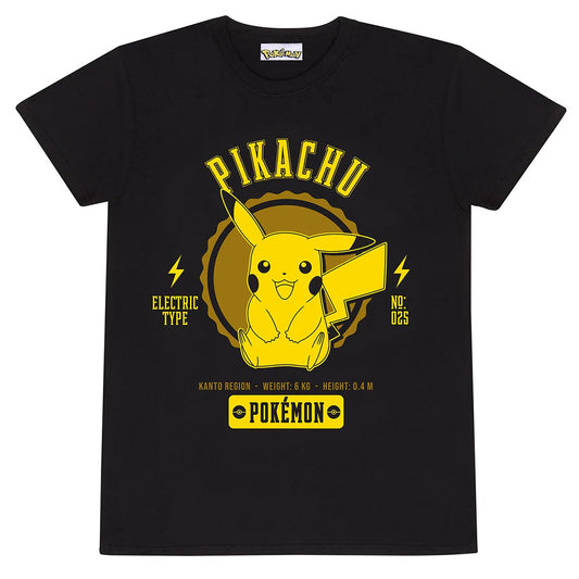 COLLEGIATE PIKACHU - POKEMON - T-SHIRT