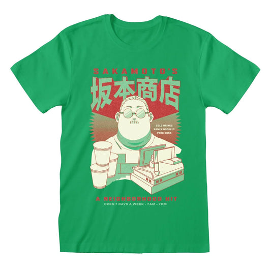 Official Sakamoto Days Greens T-Shirt – Stylish Action Anime Tee for Manga Fans