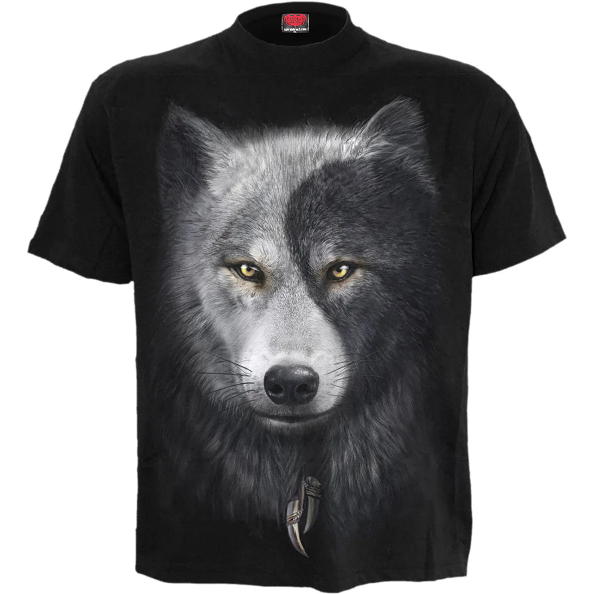 WOLF CHI - SPIRAL - T-SHIRT BLACK
