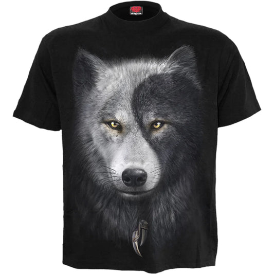 WOLF CHI - SPIRAL - T-SHIRT BLACK