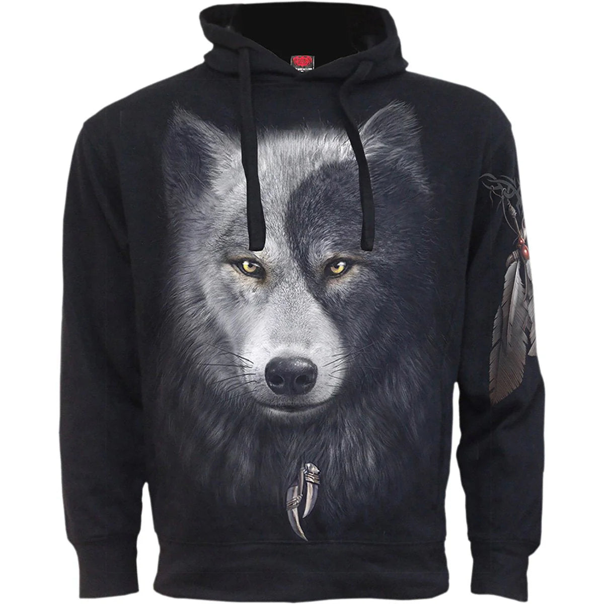 WOLF CHI - SPIRAL - SIDE POCKET HOODIE