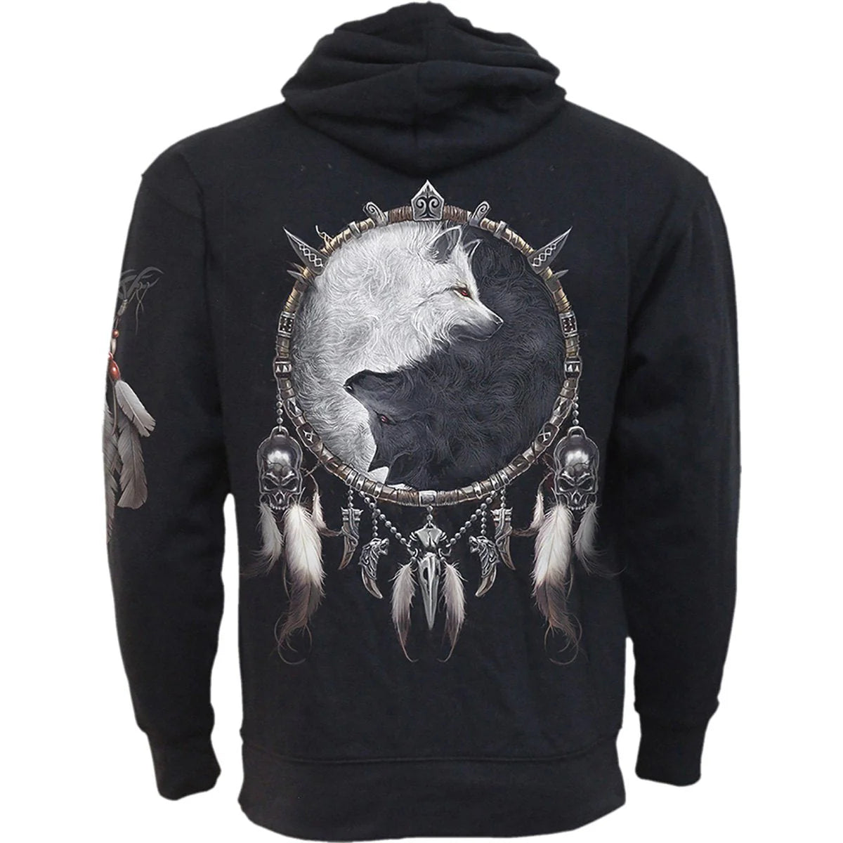 WOLF CHI - SPIRAL - SIDE POCKET HOODIE