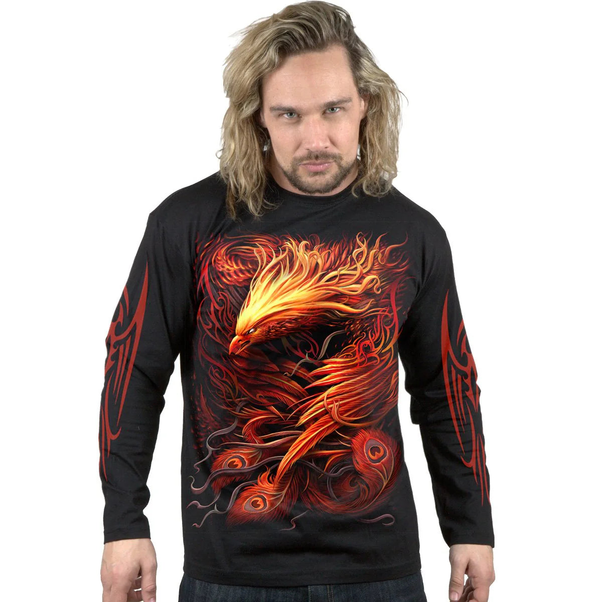 PHOENIX ARISEN - SPIRAL - LONGSLEEVE T-SHIRT