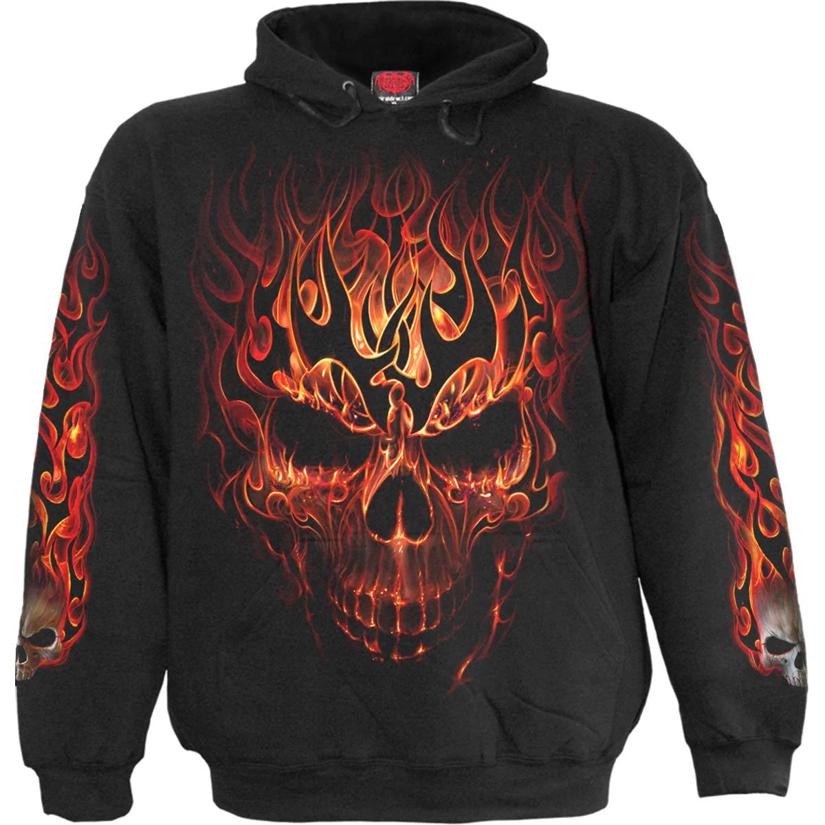 SKULL BLAST - SPIRAL - KIDS HOODIE
