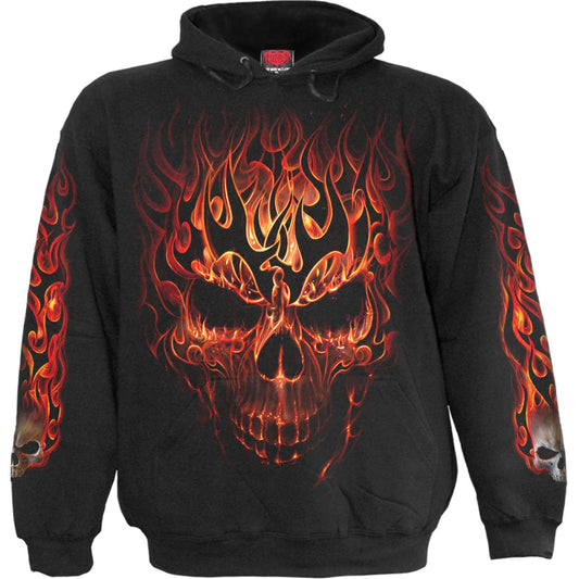 SKULL BLAST - SPIRAL - KIDS HOODIE
