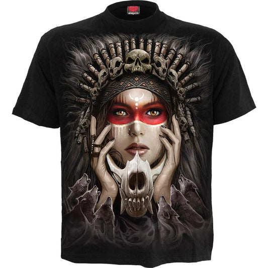 CRY OF THE WOLF - SPIRAL - T-SHIRT