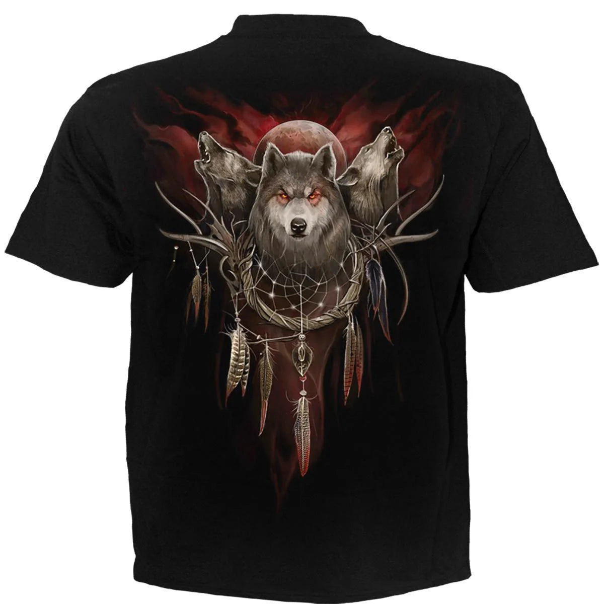 CRY OF THE WOLF - SPIRAL - T-SHIRT