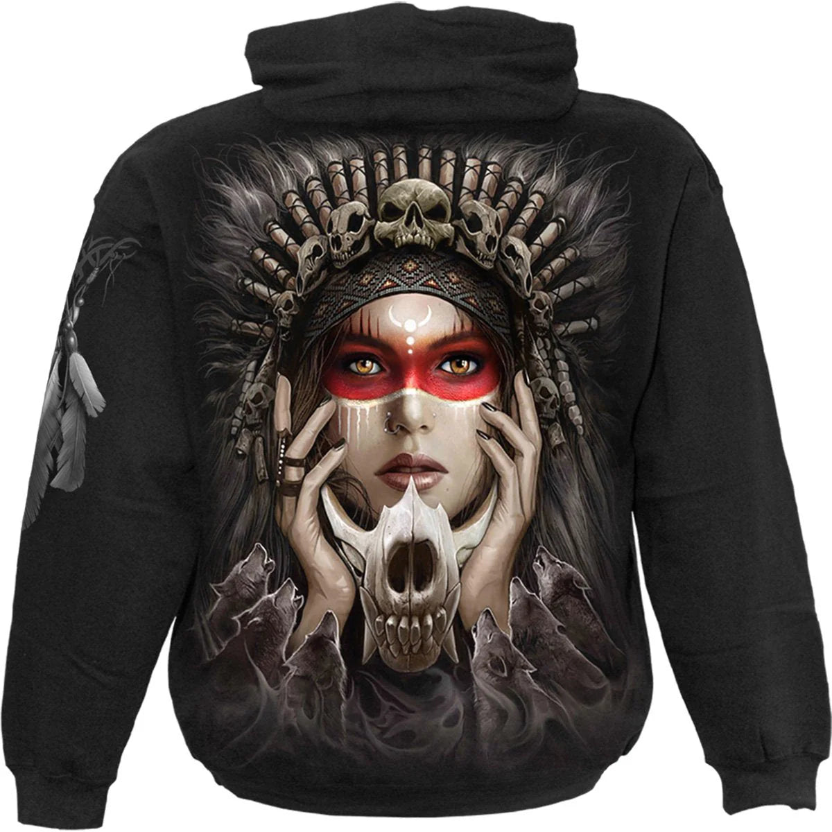 CRY OF THE WOLF - SPIRAL - HOODIE