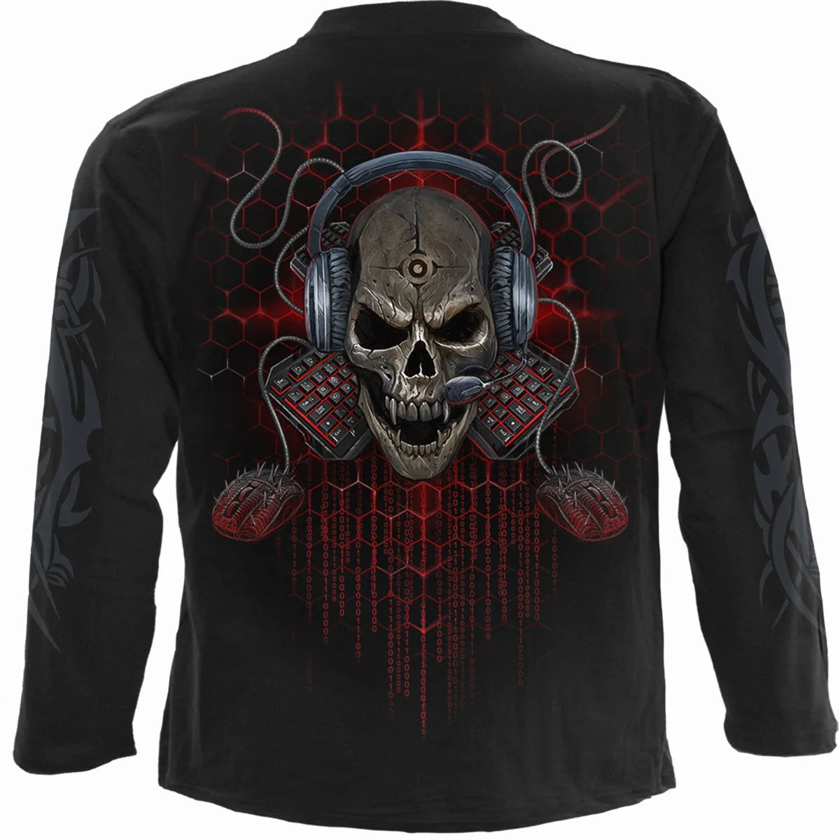 PC GAMER - SPIRAL - LONGSLEEVE T-SHIRT