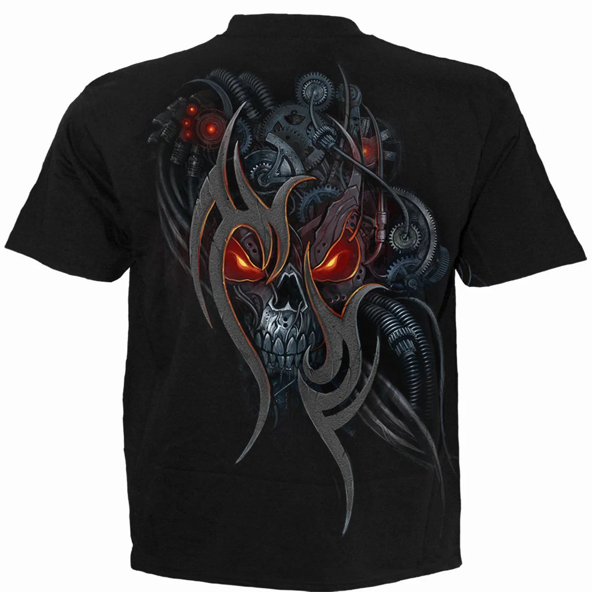 STEAMPUNK SKULL - SPIRAL - T-SHIRT
