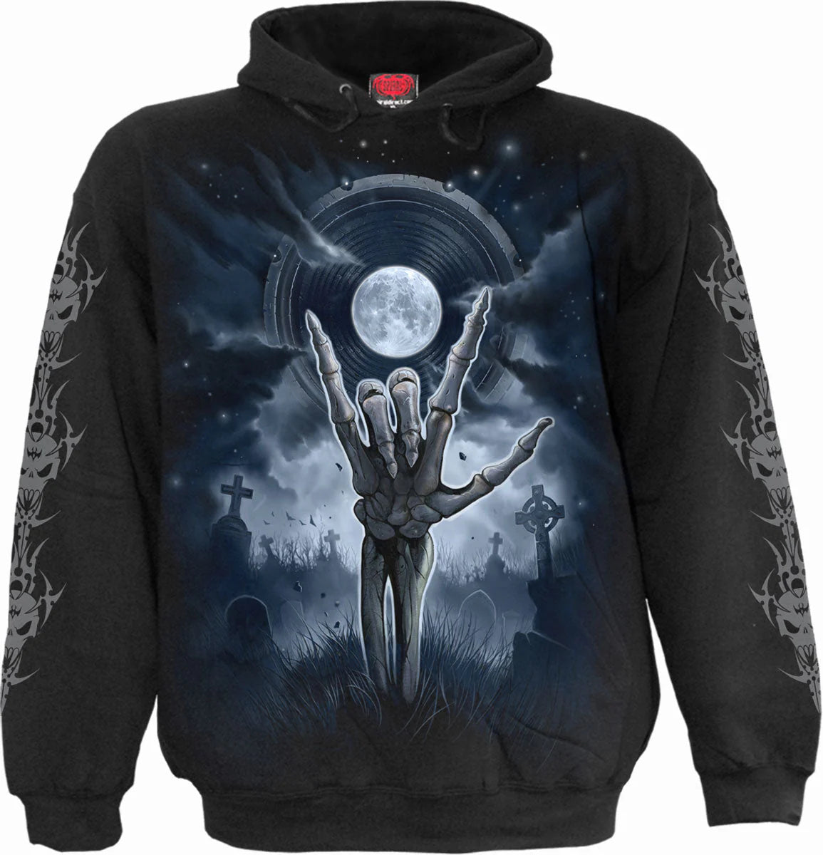 GRIM ROCKER - SPIRAL - HOODIE