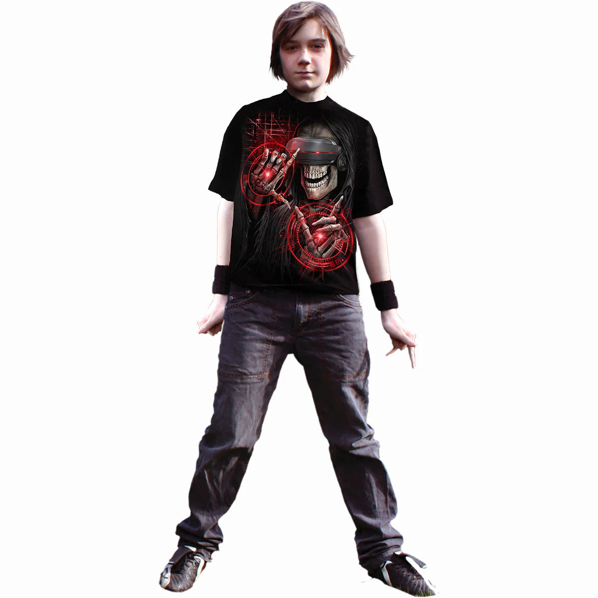 CYBER DEATH - SPIRAL - KIDS T-SHIRT