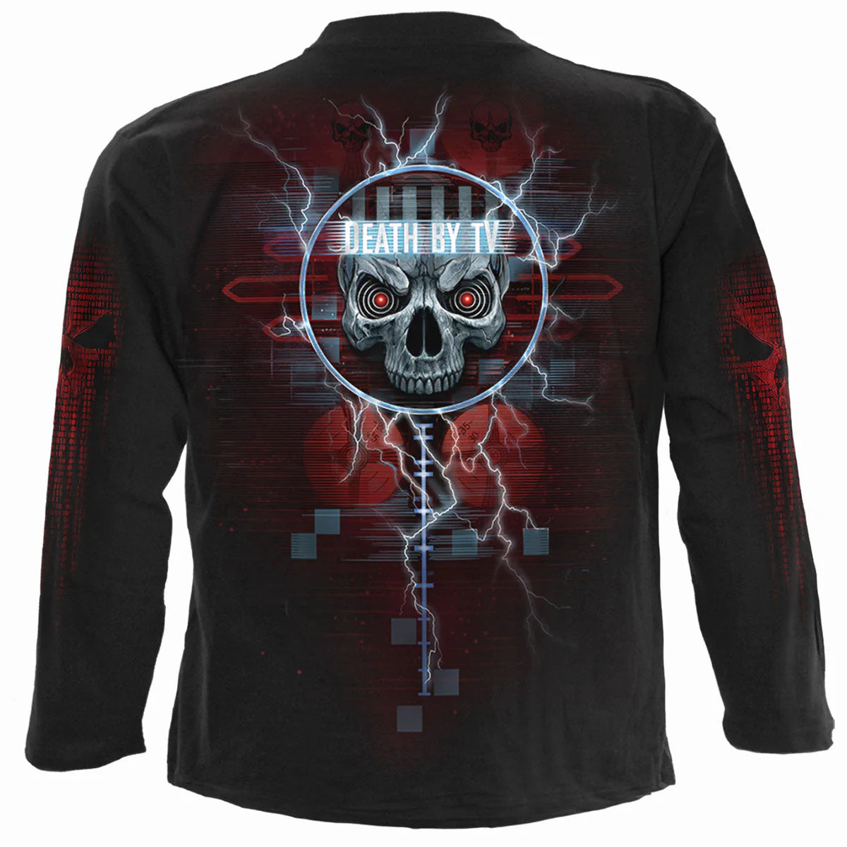DEATH BY TV - SPIRAL - LONGSLEEVE T-SHIRT