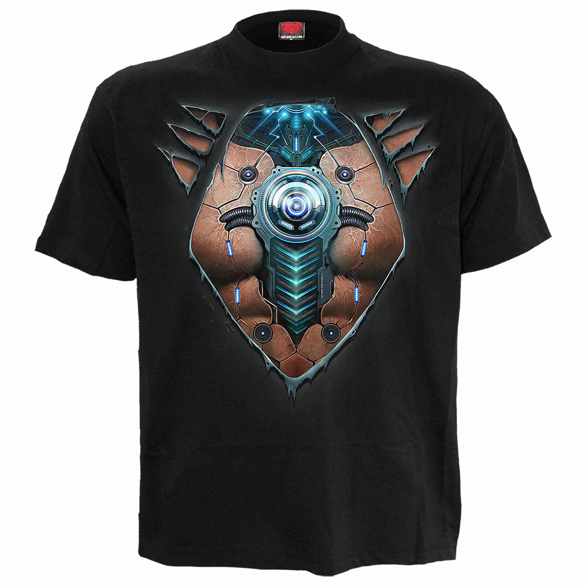 CYBER SKIN - SPIRAL - T-SHIRT