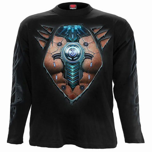CYBER SKIN - SPIRAL - LONGSLEEVE T-SHIRT