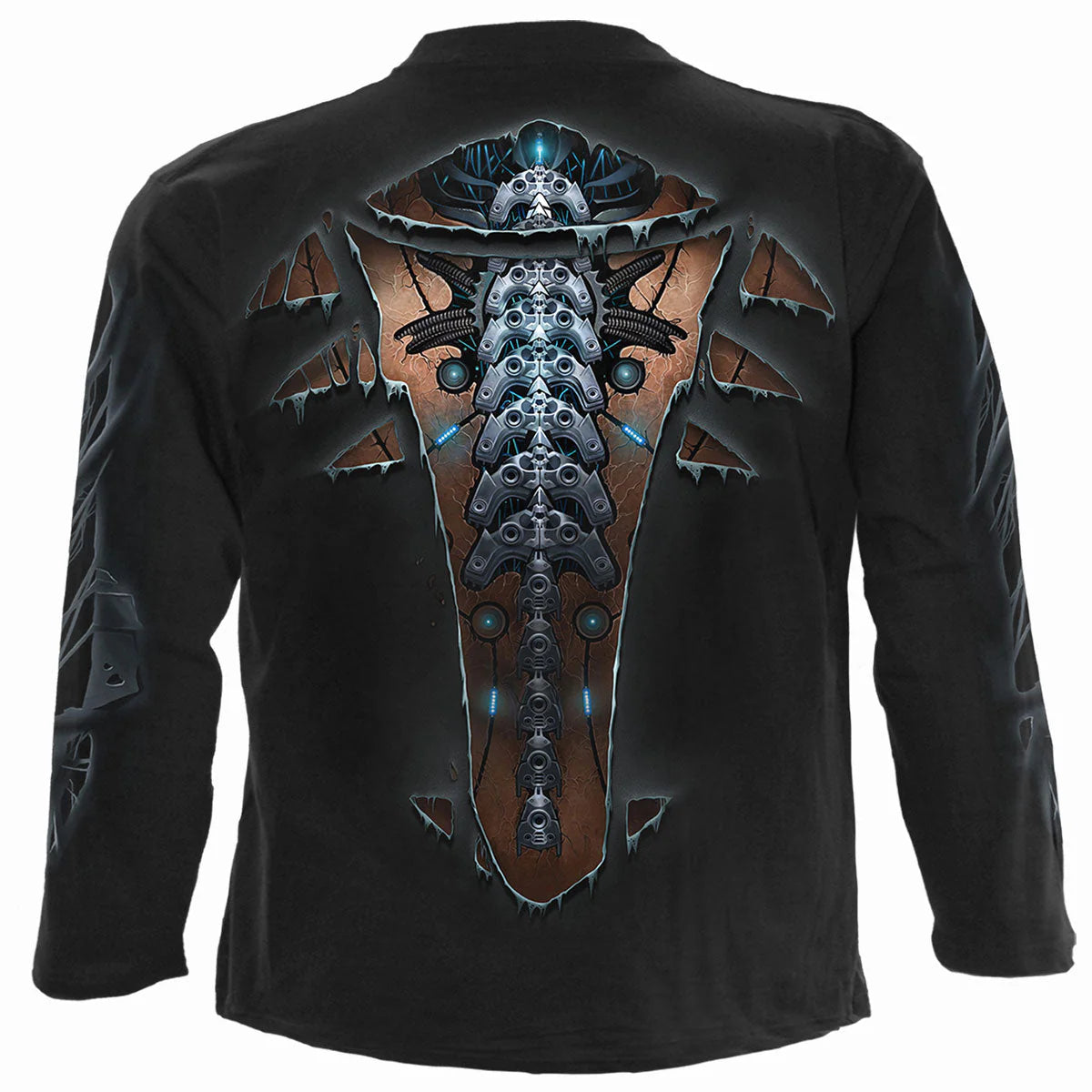 CYBER SKIN - SPIRAL - LONGSLEEVE T-SHIRT