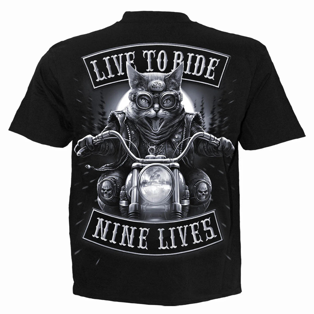 NINE LIVES - SPIRAL - T-SHIRT