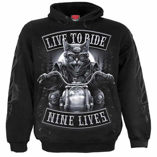 NINE LIVES - SPIRAL - HOODIE