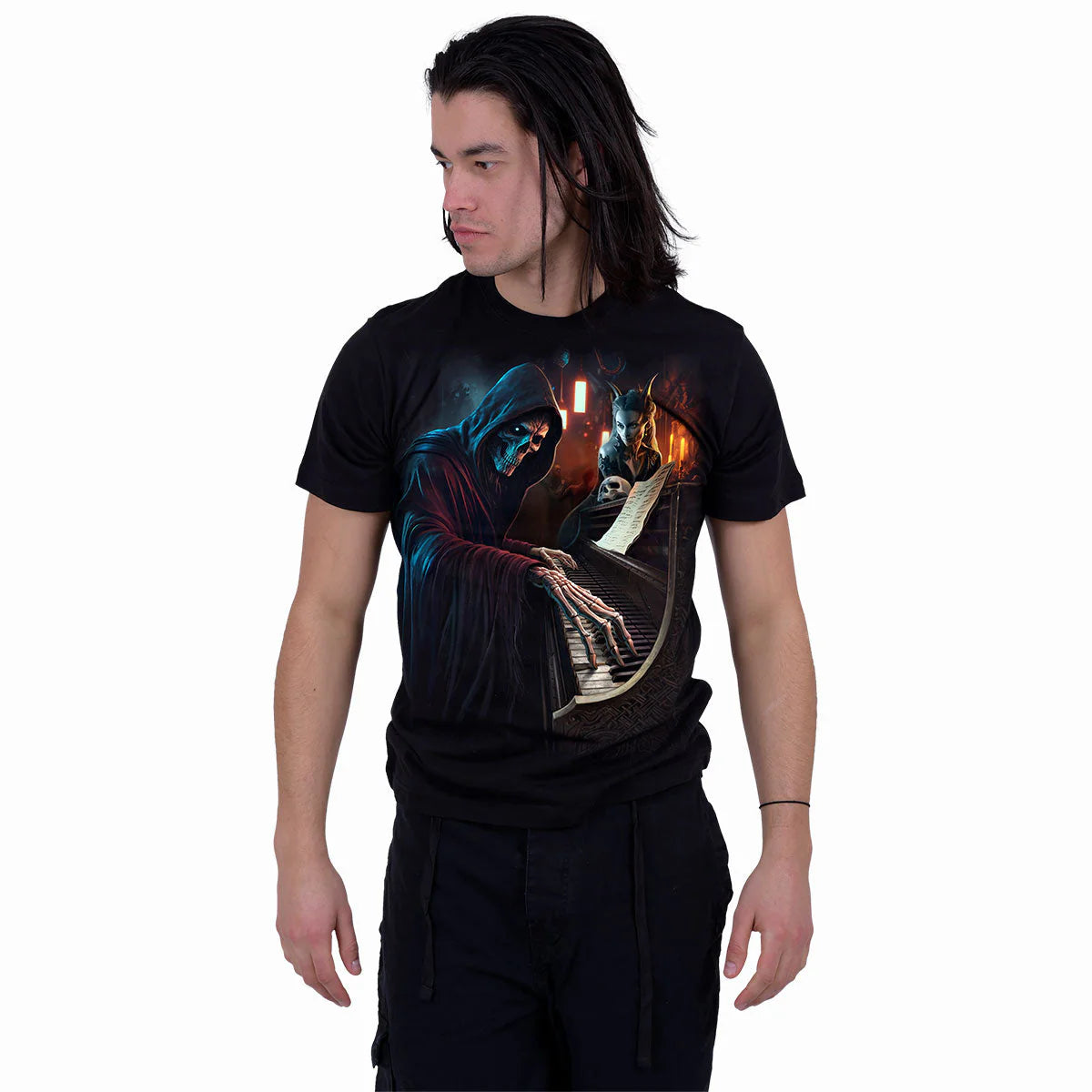 MIDNIGHT BLUES - SPIRAL - T-SHIRT