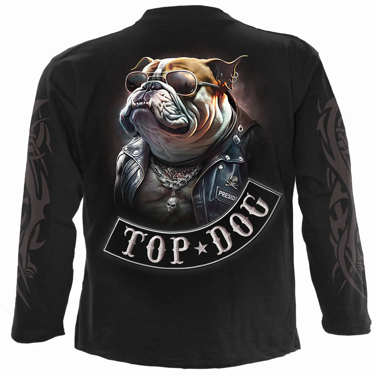 TOP DOG - SPIRAL - LONGSLEEVE T-SHIRT