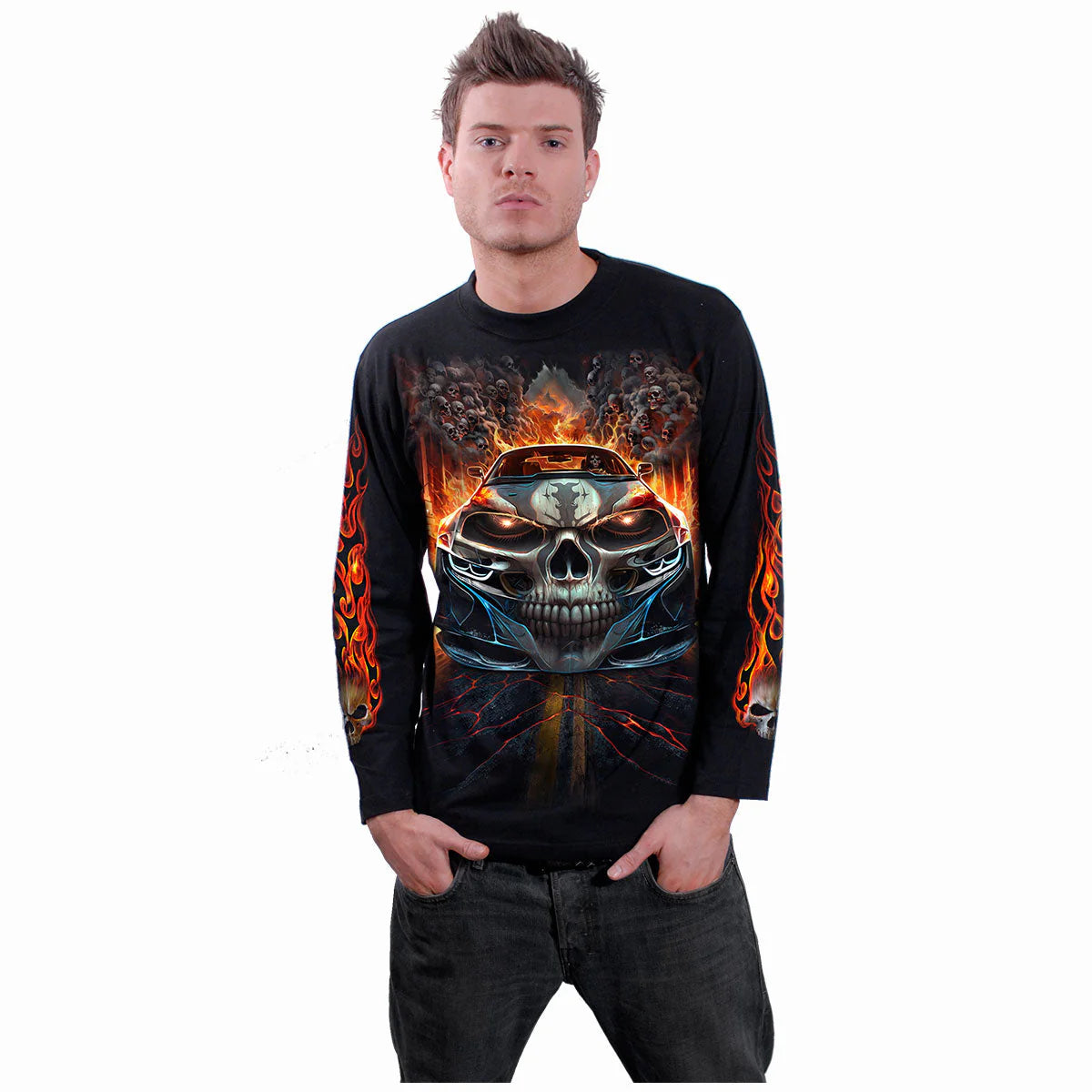 SPEED FREAK - SPIRAL - LONGSLEEVE T-SHIRT