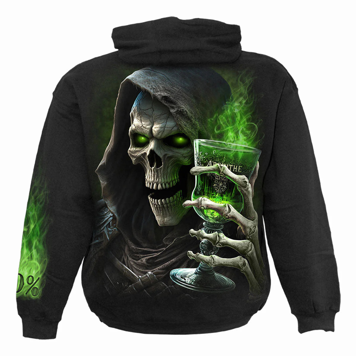 THE GREEN FAIRY -SPIRAL -  HOODIE