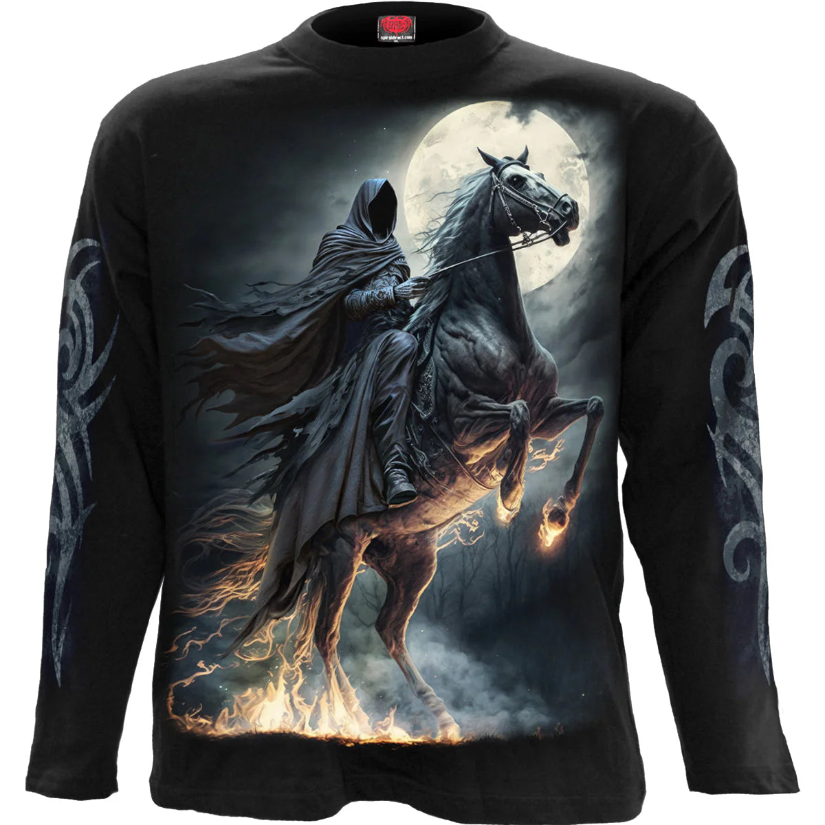 SHADOW RIDER - SPIRAL - LONGSLEEVE T-SHIRT