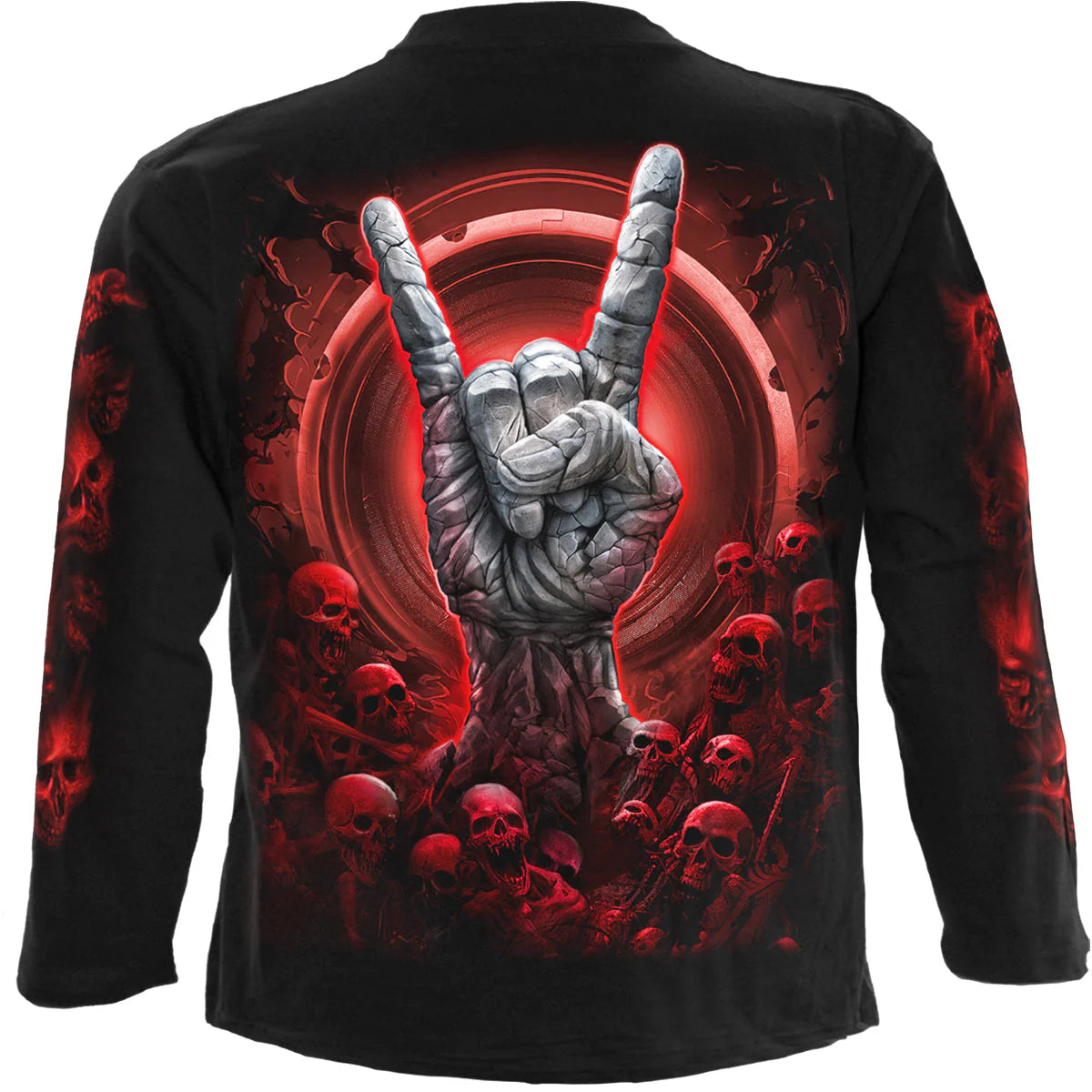 TOMB OF ROCK - SPIRAL - LONGSLEEVE T-SHIRT