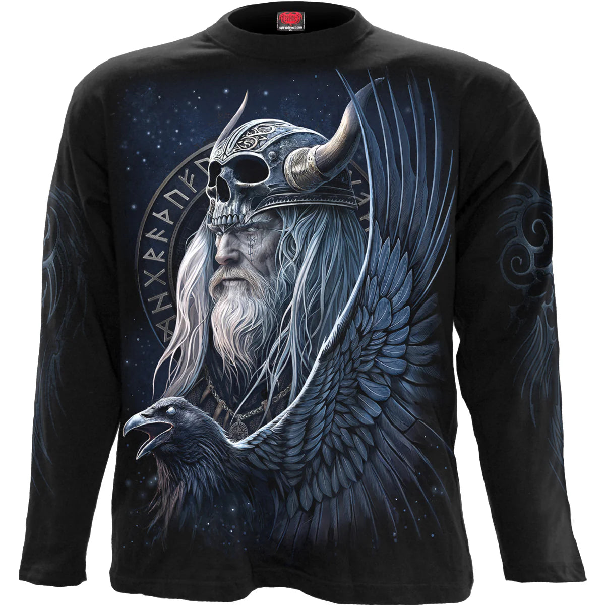 ODIN'S WARRIOR - SPIRAL - LONGSLEEVE T-SHIRT