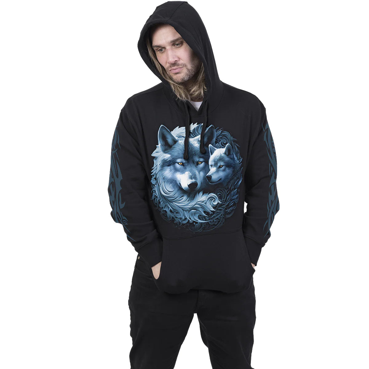 WOLF GUARDIAN - SPIRAL - HOODIE
