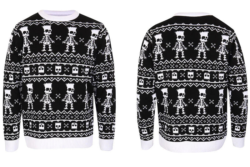 BART SKELETON REPEAT - THE SIMPSONS - JUMPER